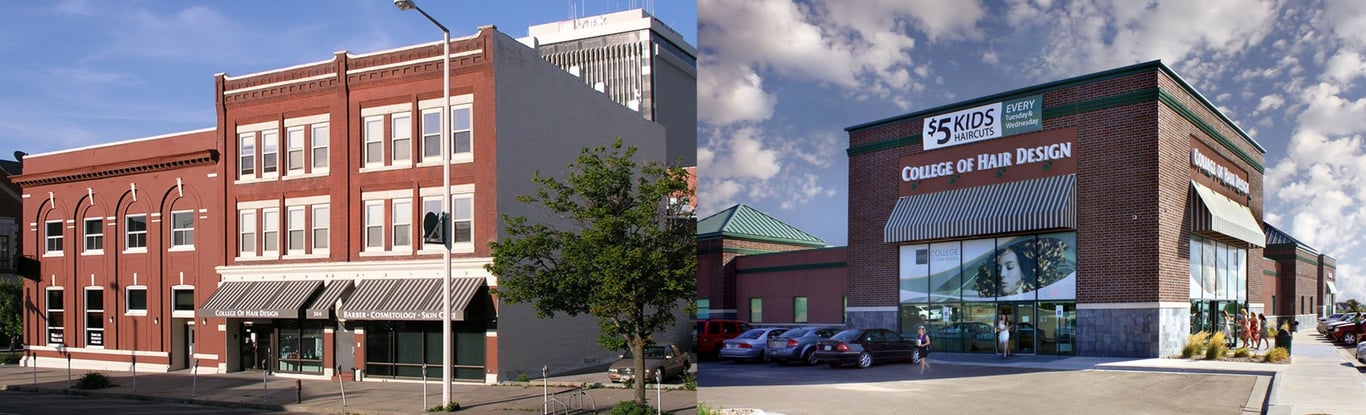 College of Hair Design Careers campus
