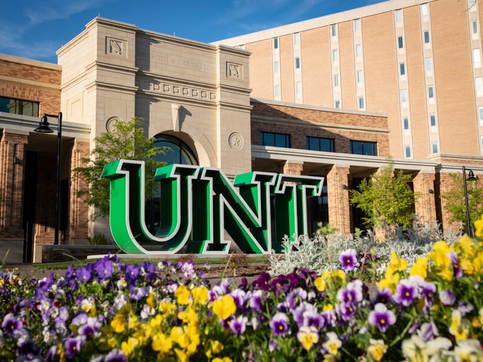University of North Texas campus