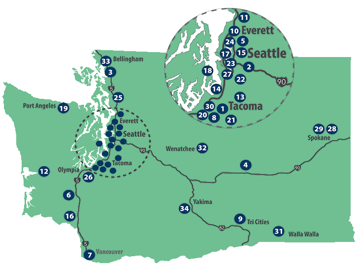 Washington State Community College campus