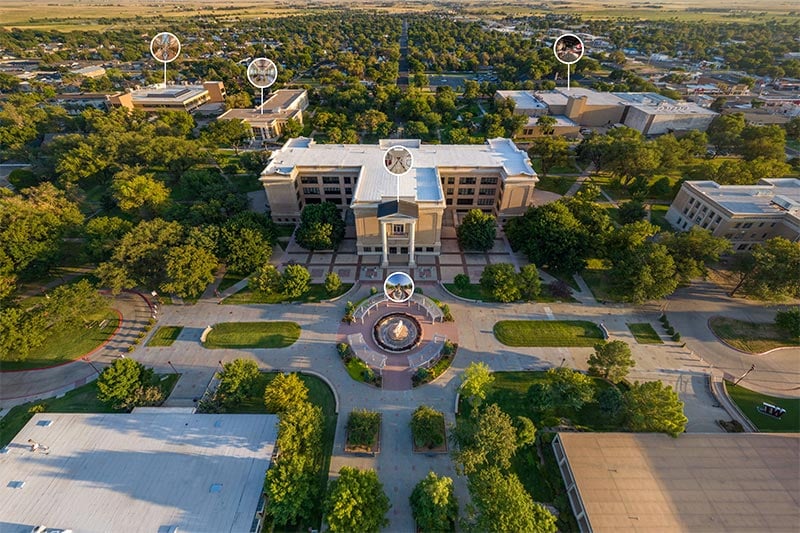 West Texas A & M University campus