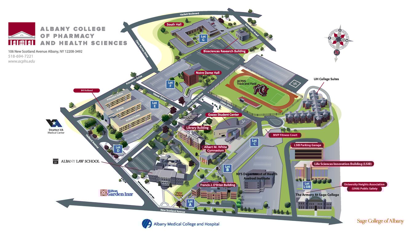 Albany College of Pharmacy and Health Sciences campus