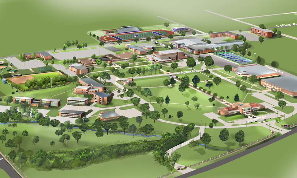 Southwest Baptist University campus