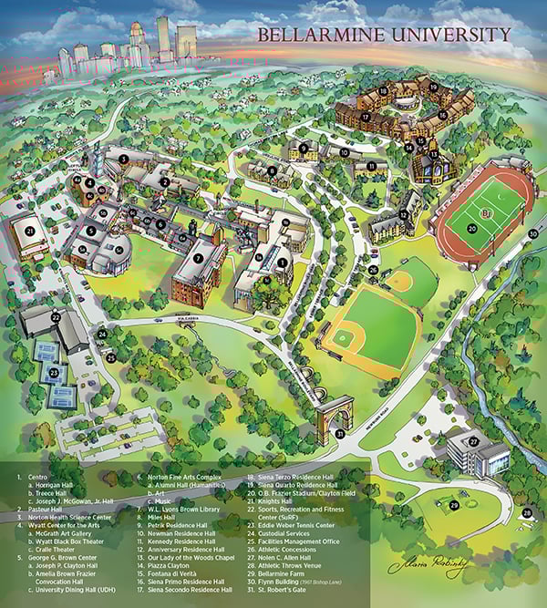 Bellarmine University campus