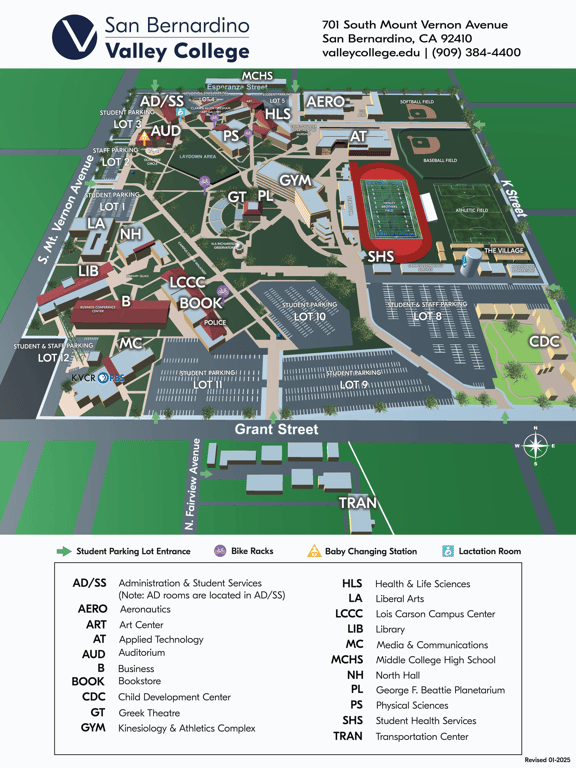 San Berrdino Valley College campus