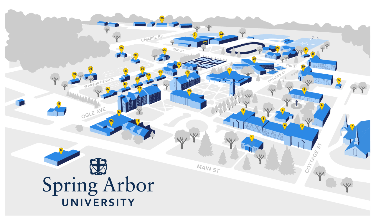 Spring Arbor University campus