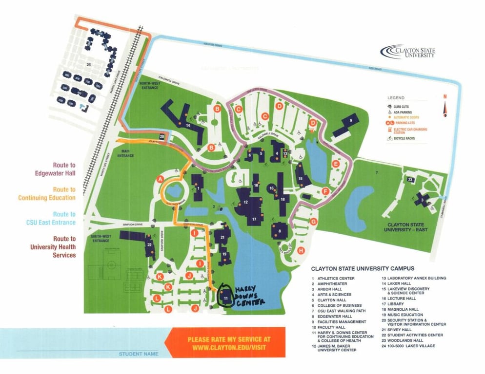 Clayton  State University campus