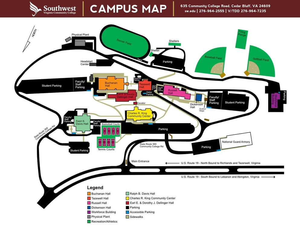 Southwest Virginia Community College campus