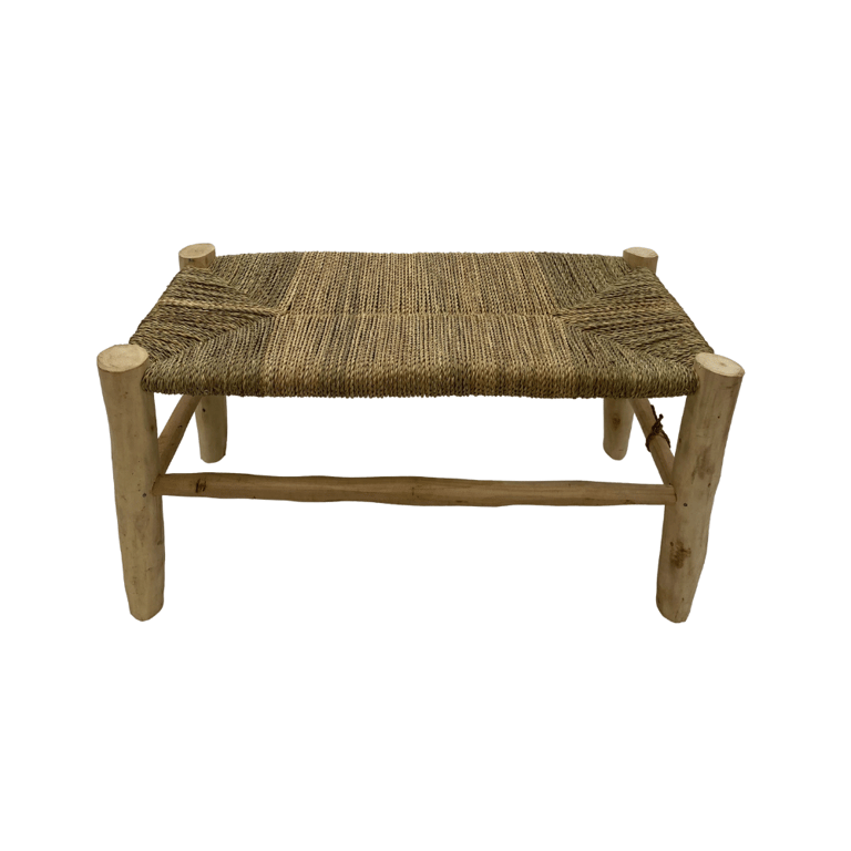 Banc artisanal bois - 120 cm