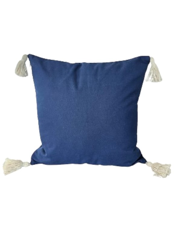 Coussin Évasion Bleu