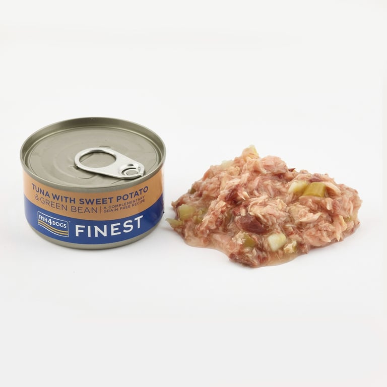 Fish4Dogs Finest konservai šunims su tunu ir saldžiąja bulve, 85 g -  6