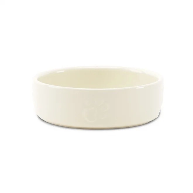 Scruffs Icon keramikas bļoda suņiem, 13 cm, bēša - Produkta attēls