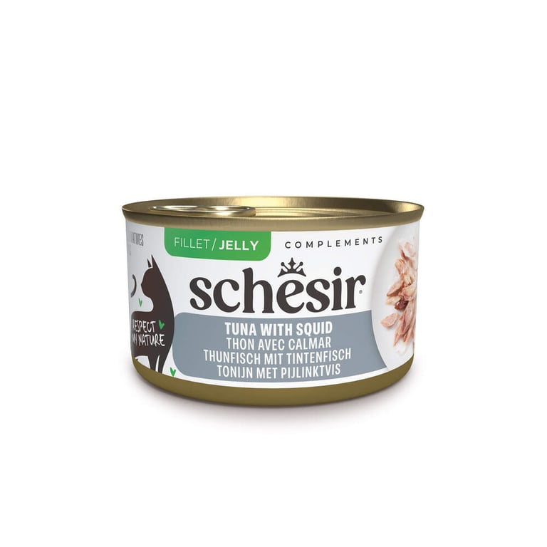 Schesir kassikonserv želees, tuunikala/kalmaar, 70 g