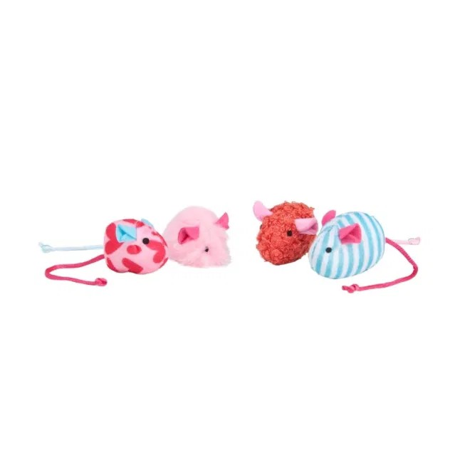 L&B XOXO mini pelės 4 vnt.