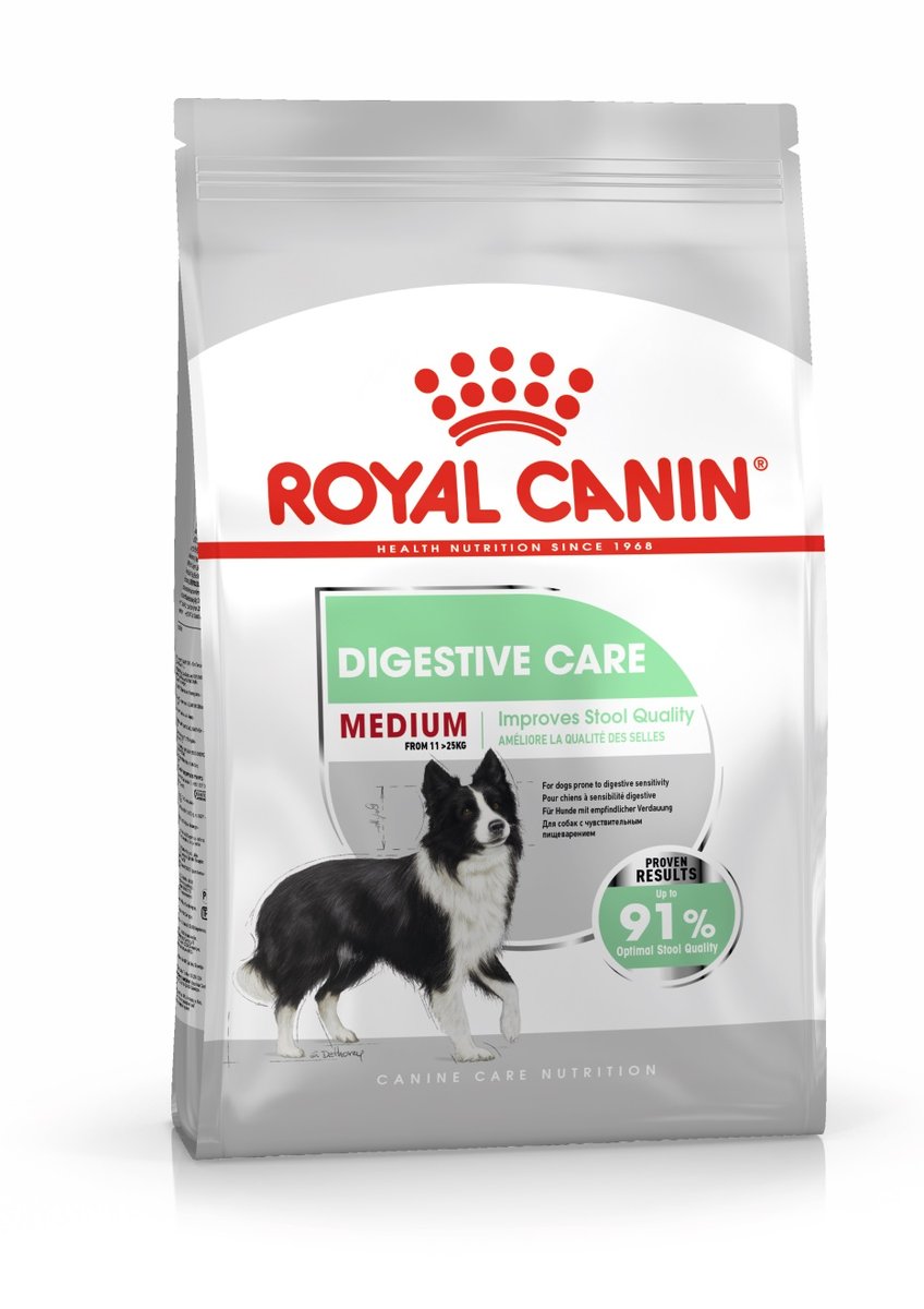 ROYAL CANIN Digestive Care Medium sausā barība suņiem, 3 kg - Produkta attēls