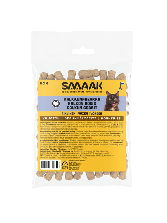 SMAAK kassi maius, kalkun, 80 g
