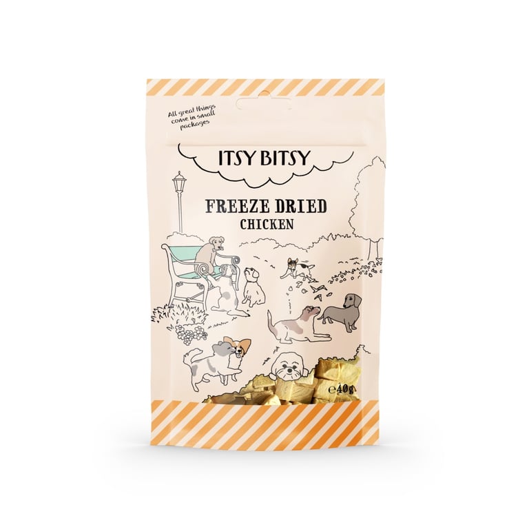 ItsyBitsy liofilizuotas skanėstas šunims – vištiena, 40 g