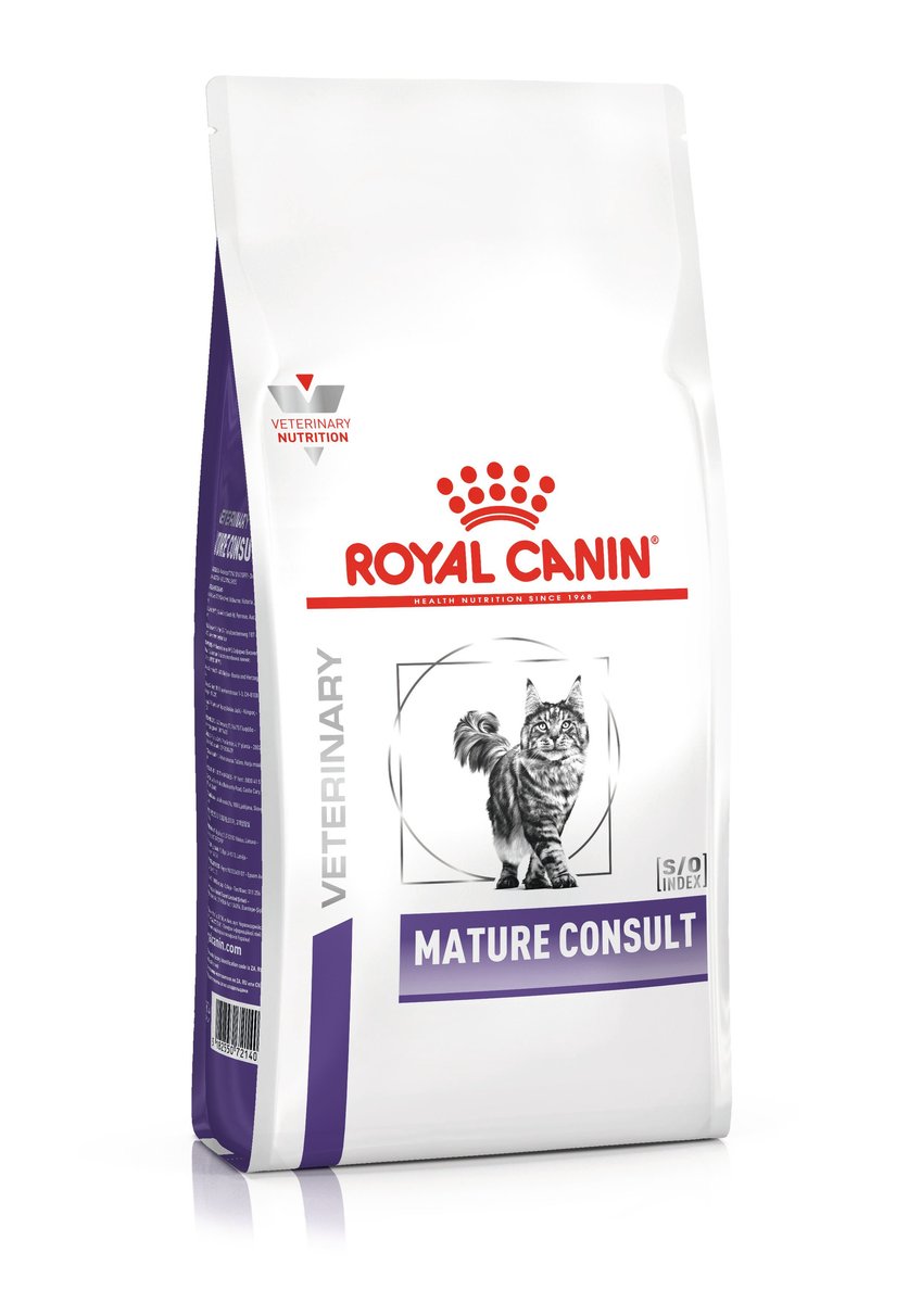 Royal Canin VD Mature Consult barība kaķiem, 1,5kg - Produkta attēls
