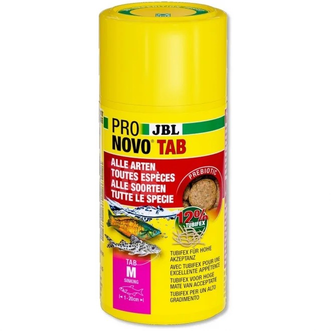 JBL Pronovo Tab tabletisööt põhjakaladele M 250 ml - Tootepilt