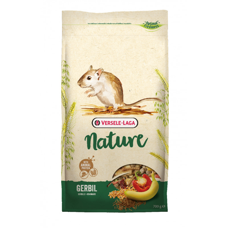 Versele-Laga Gerbil Nature sausas maistas žiurkėnams ir pelėms, 700g -  1