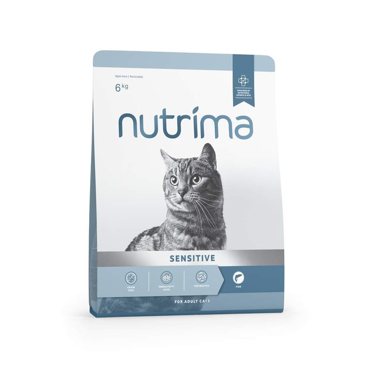 Nutrima Sensitive sausā barība kaķiem, 6kg - Produkta attēls 2