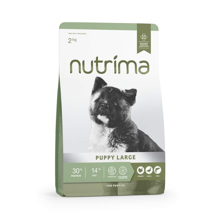 Nutrima suurt tõugu kutsika kuivtoit, 2 kg
