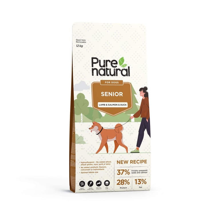 Purenatural Senior kuivtoit eakatele koertele, 12 kg