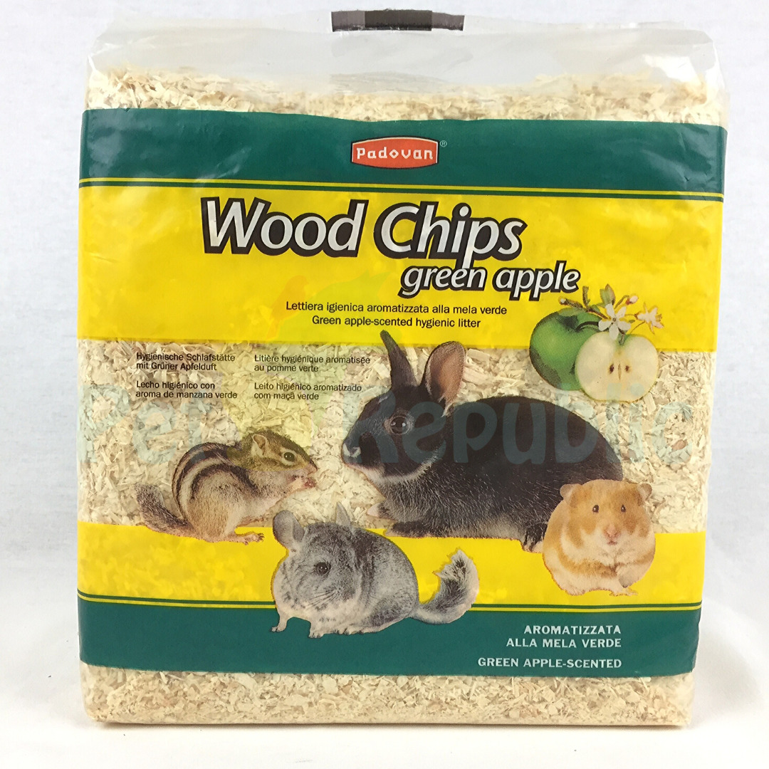 Padovan Woodchips žalių obuolių kvapo kraikas, 1 kg -  1