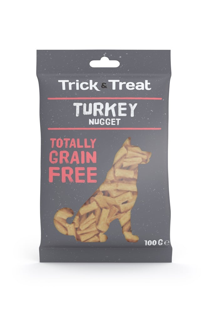 Trick&Treat begrūdžiai skanėstai šunims su kalakutiena, 100 g - 