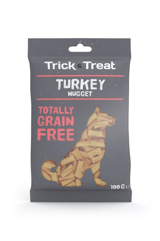 Trick&Treat teraviljavaba treeningmaius koerale, kalkun, 100 g