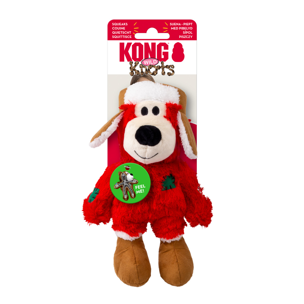 KONG Holiday koera mänguasi, Wild Knots Bear, S/M - Tootepilt