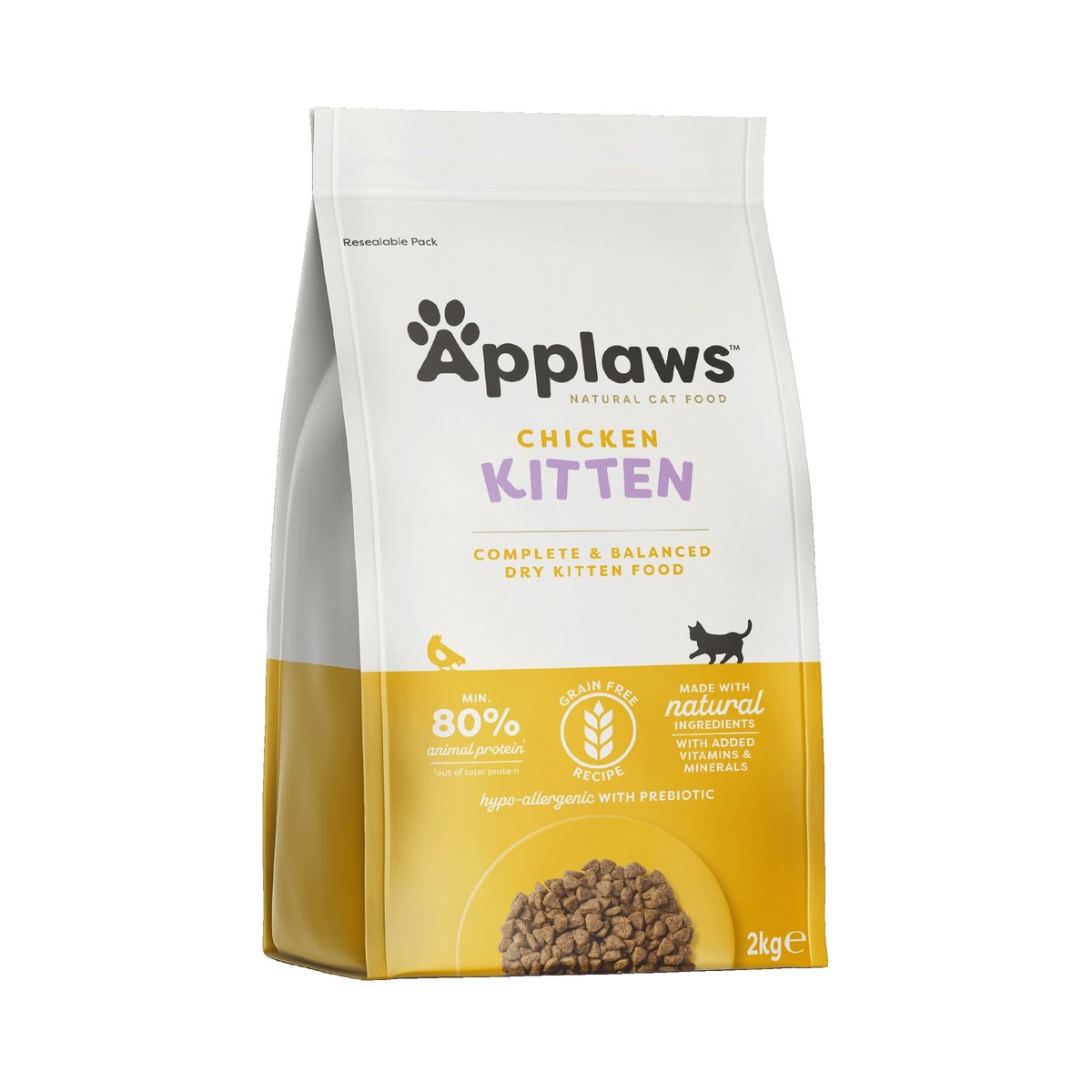 Applaws sausas maistas kačiukams su vištiena, 2 kg - 