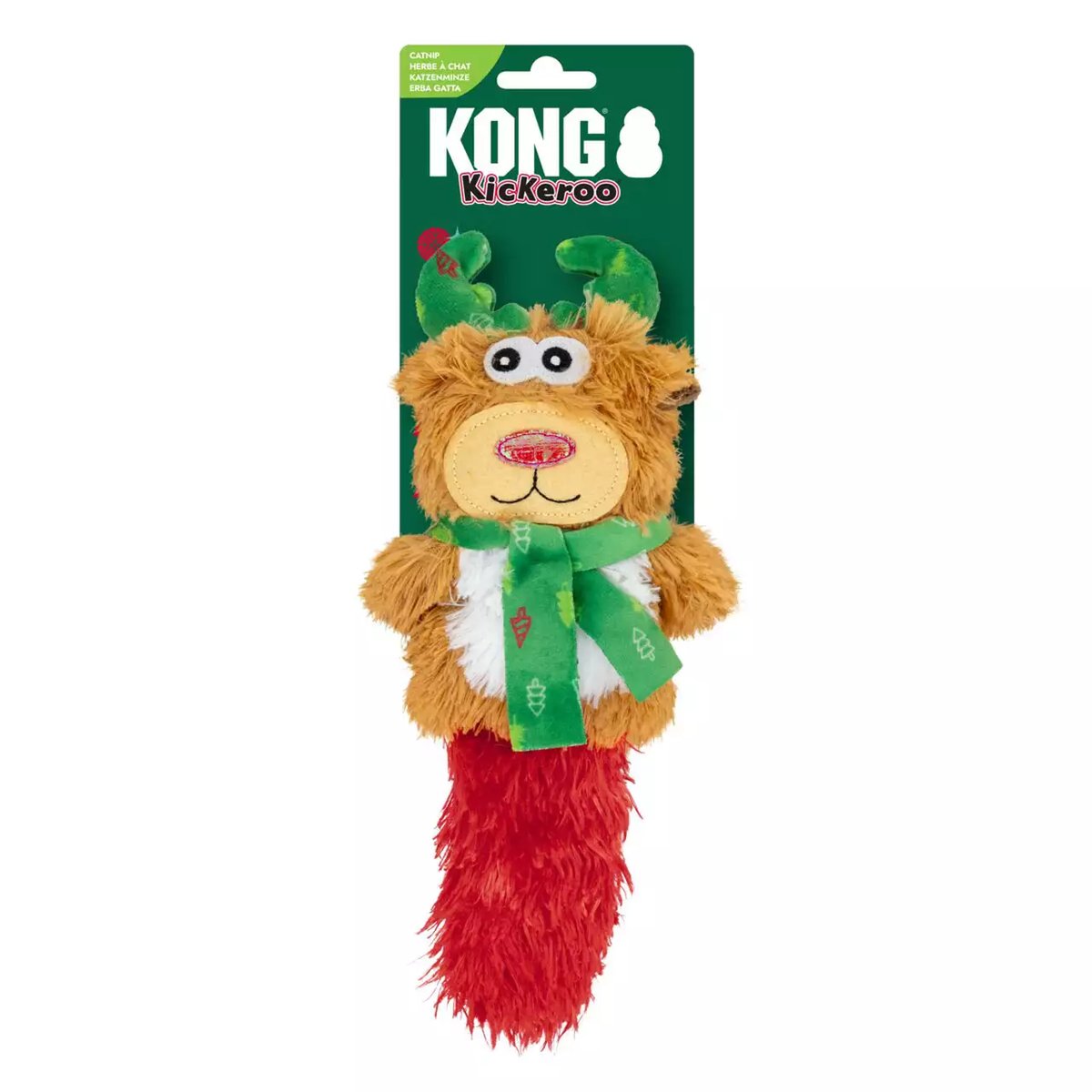 KONG Holiday Kickeroo kassi mänguasi, valik - Tootepilt 1