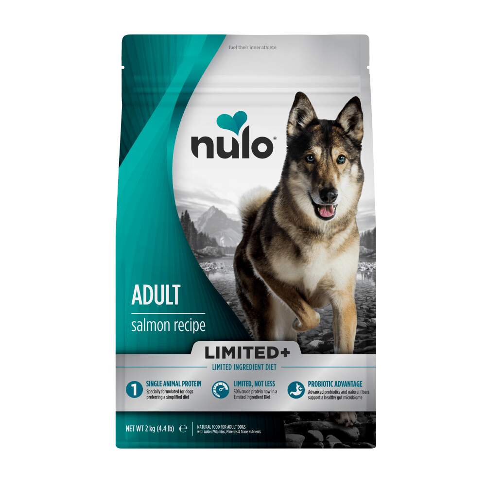 NULO Limited+ sausā barība suņiem, lasis, 2kg - Produkta attēls