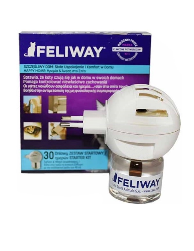 Feliway kassi difuusor ja täitepudel, 48 ml - Tootepilt