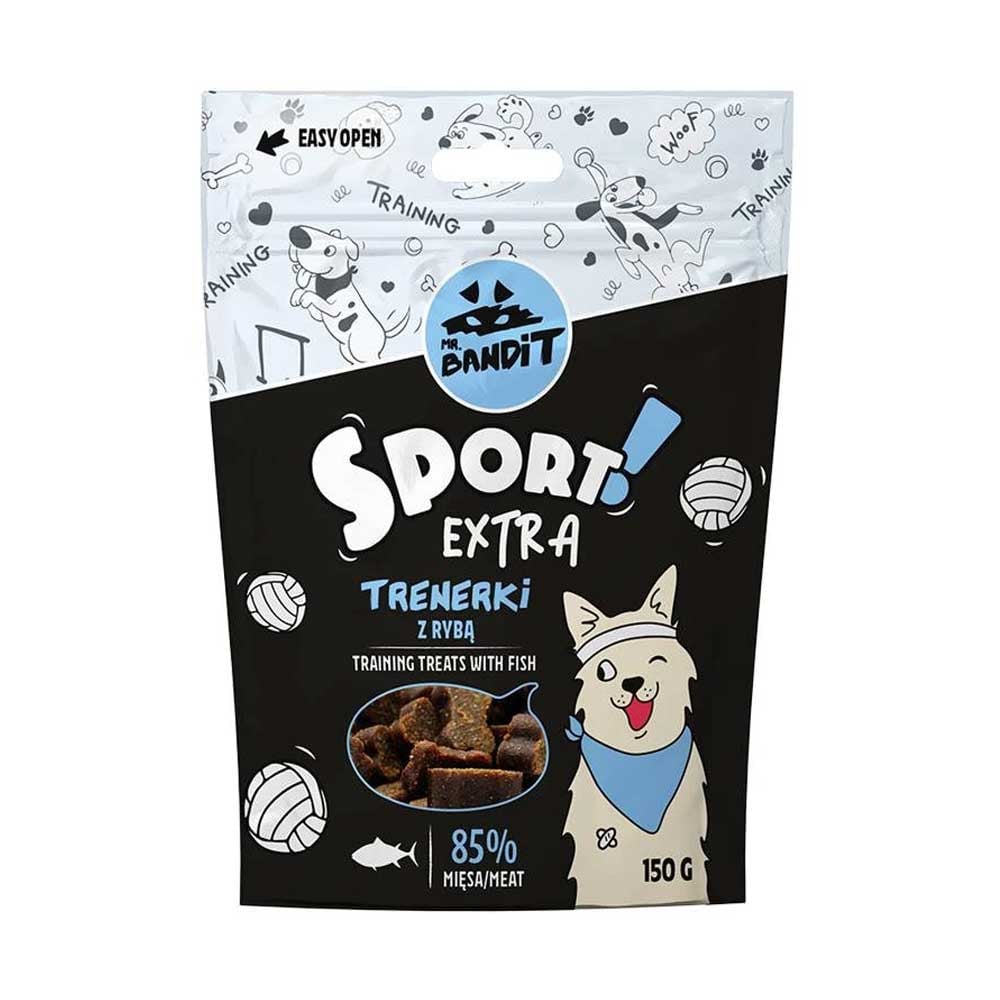 Mr. Bandit SPORT EXTRA skanėstai šunims su žuvimi, 150 g -  1