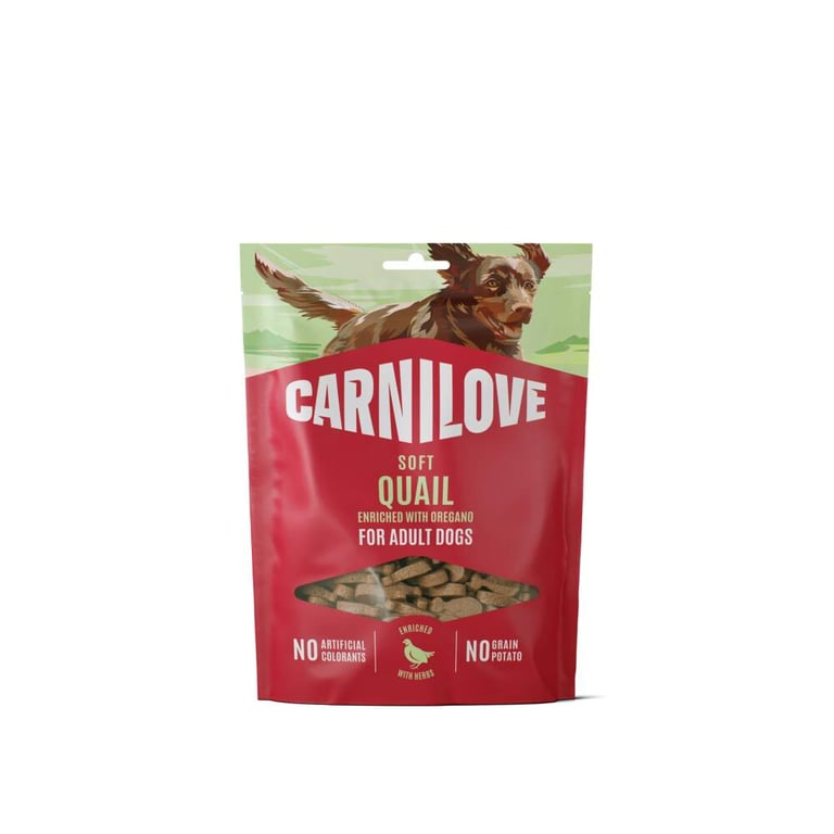 Carnilove pehmed maiuse koerale, vutt, 200 g