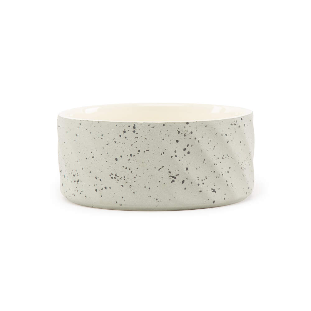 Scruffs Zen keramikas bļoda suņiem, 19cm, pelēka - Produkta attēls