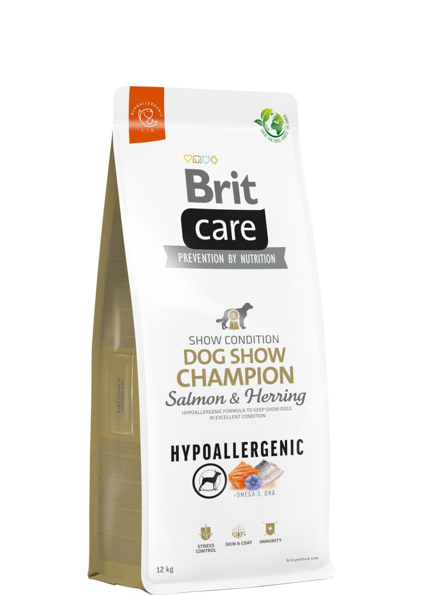 BRIT Care Hypoallergenic sausā barība suņiem, 12kg - Produkta attēls