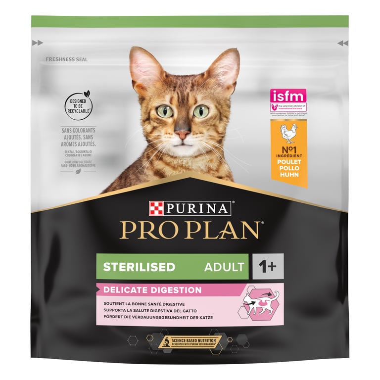 Purina PRO PLAN kassitoit Delicate Dig. kanarikast, 400 g