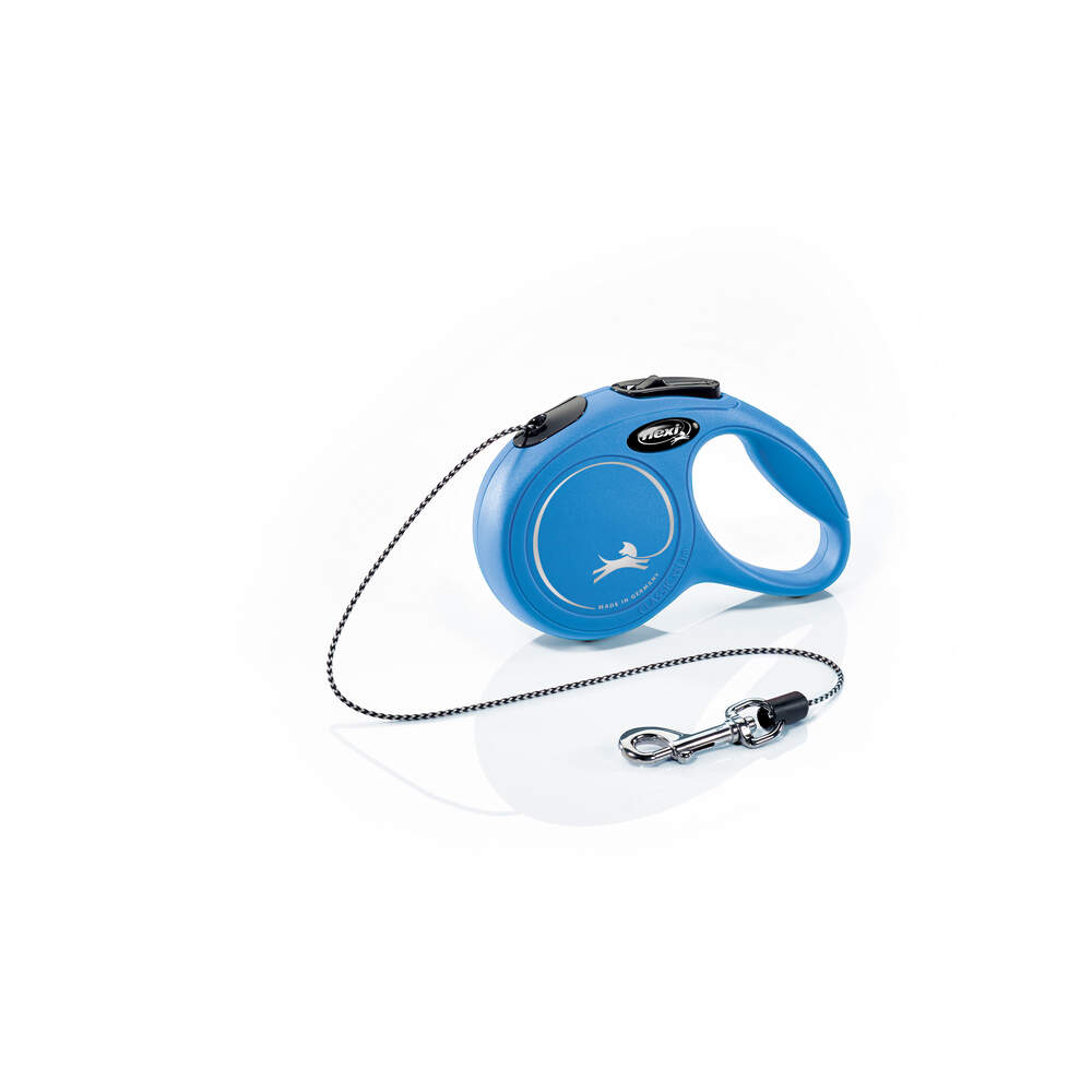 Flexi New Classic XS Cord pavada suņiem un kaķiem, 3 m, melna - Produkta attēls