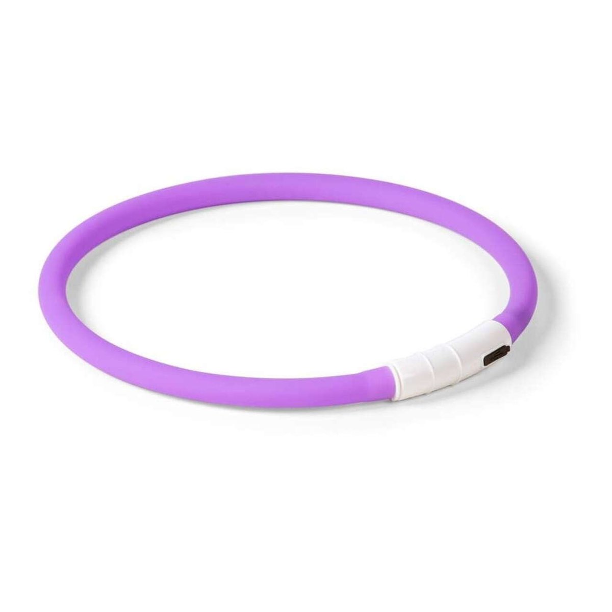 Little&Bigger koera LED-kaelarihm 55 cm, lilla - Tootepilt