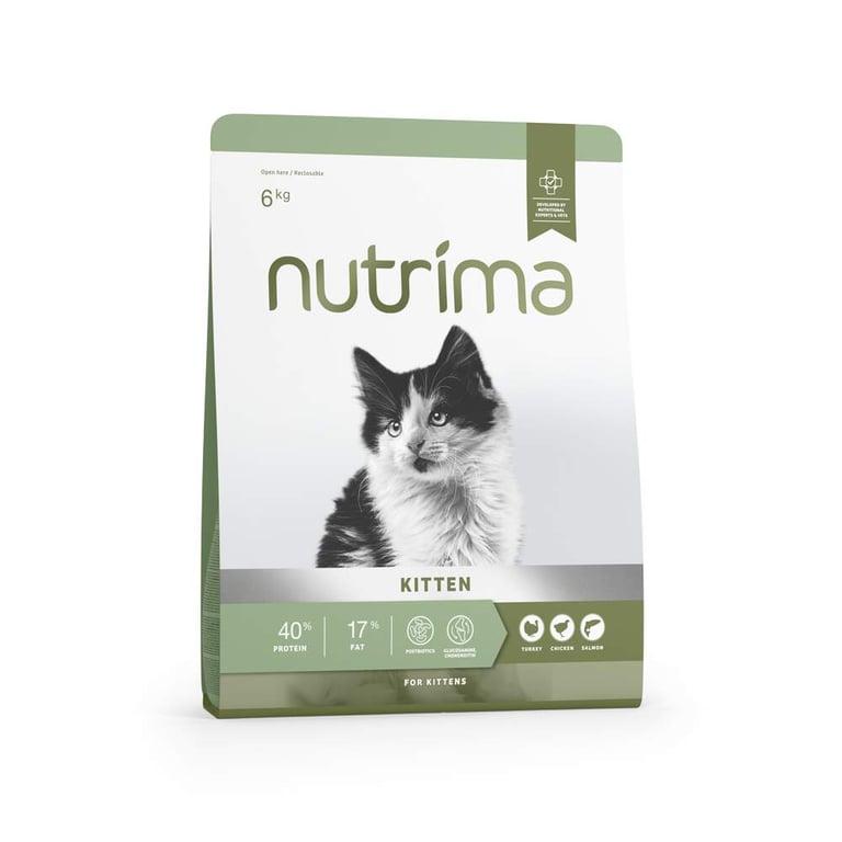 Nutrima sausā barība kaķēniem, tītars, 6kg