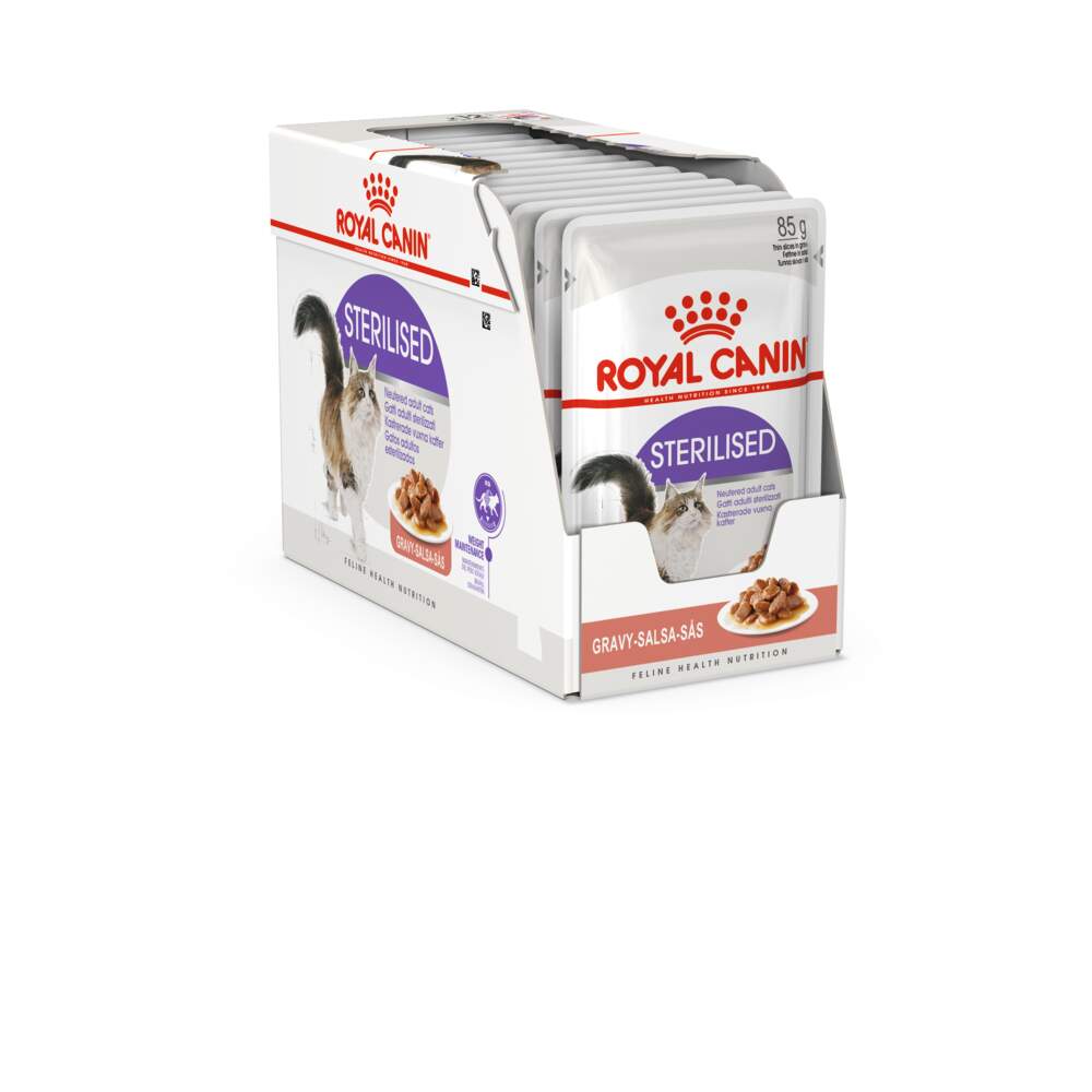 Royal Canin Cat Sterilised konservai 12x85 g - 