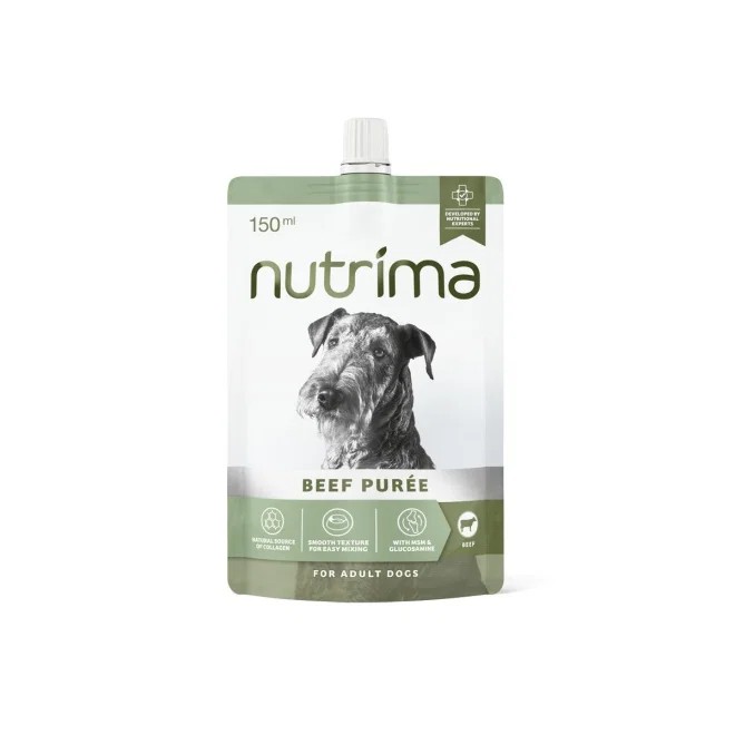 Nutrima Beef biezenis suņiem, liellops, 150g - Produkta attēls