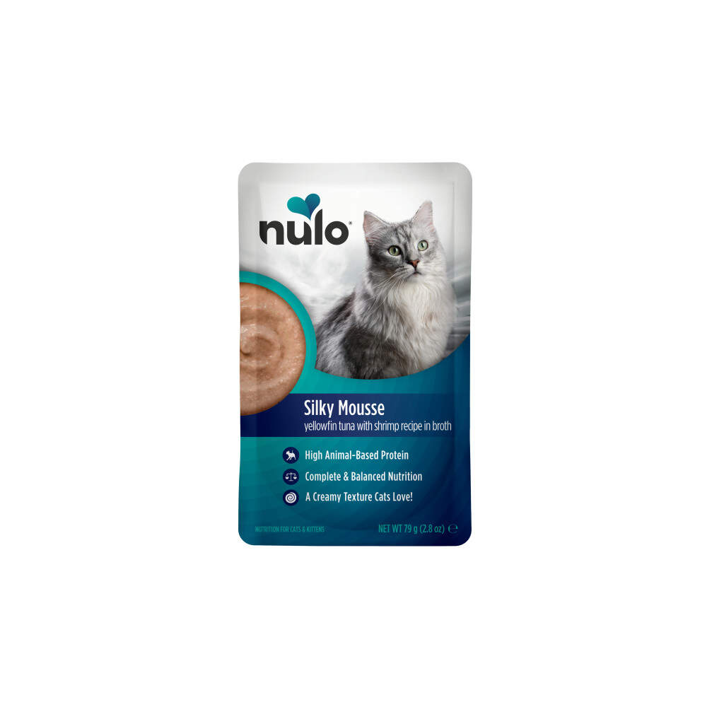 Nulo SM mitrā barība kaķiem, tuncis/garneles,  79g - Produkta attēls