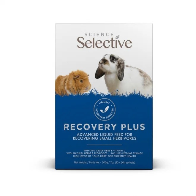 Science Selective Recovery Plus näriliste ja küülikute taastumis- ja täiendsööt, 10x20 g - Tootepilt