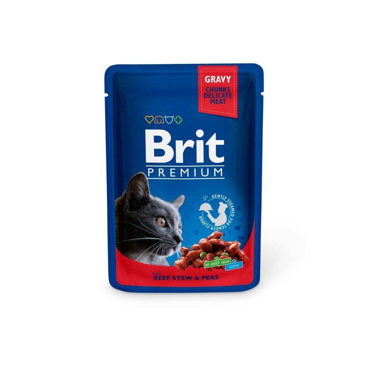 Brit Premium kassi einekotike, veis/herned kastmes, 100 g - Tootepilt