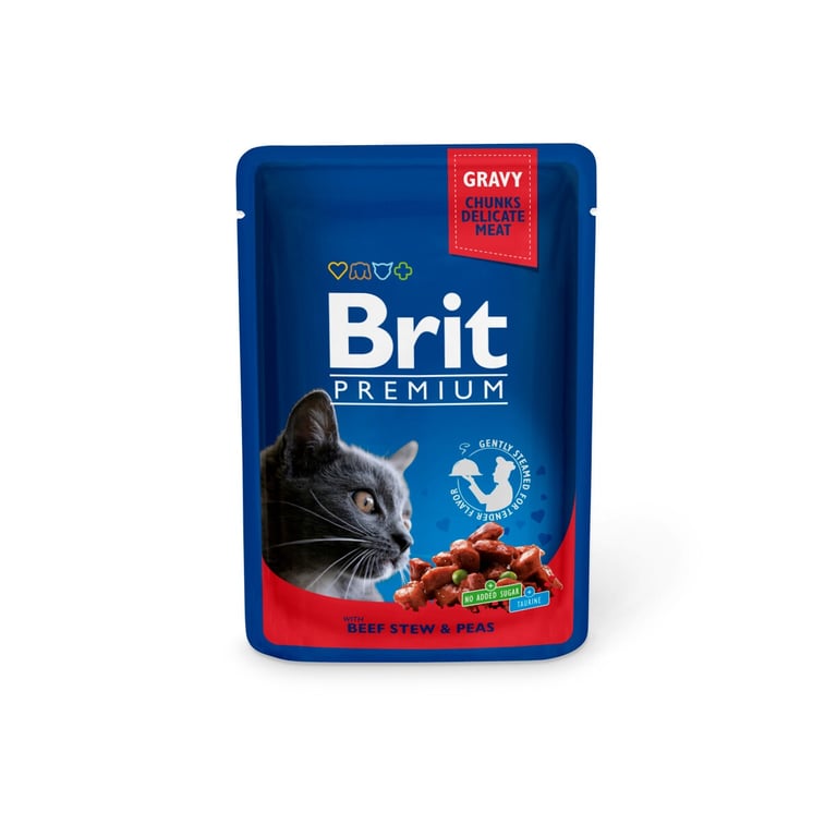 Brit Premium kassi einekotike, veis/herned kastmes, 100 g - Tootepilt 2