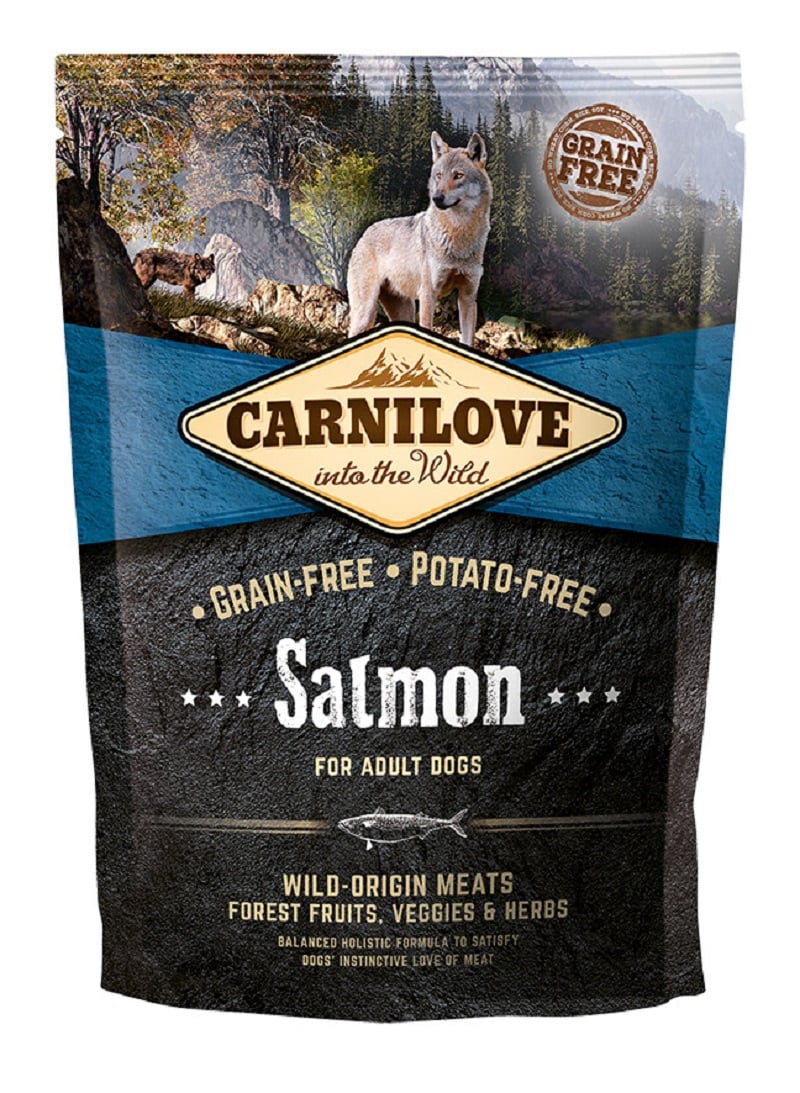 Carnilove koera kuivtoit, lõhe, 1,5 kg - Tootepilt