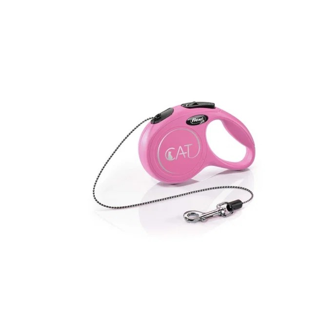 Flexi Classic XS nöörrihm kassile, 3m/8kg, roosa - Tootepilt 1